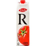 Сок Rich томатный с мякотью 1л - Фото
