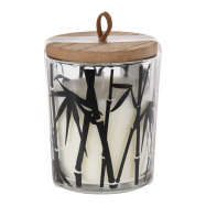 СВІЧКА BAMBOO У/СКЛІ 6Х7СМ В АС - Фото