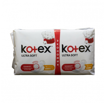 Прокладки Kotex Ultra Soft Нормал ультратонкие 20шт - Фото
