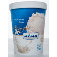 Мороженое Лімо Классическое белое 12% в бумажн ведерке 500г - Фото