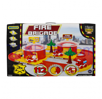Игрушка Wader Play Tracks City Fire Brigade №53510 1шт - Фото