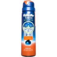 Гел для брит Gillette Fusion ProGlide 2в1 Sens Act Sp 170мл - Фото
