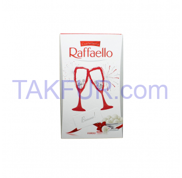 Конфеты Raffaello в стружке с целым миндальным орехом 80г - Фото