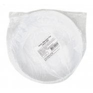 Тарелка белая одноразовая круглая 165мм 50шт - Фото