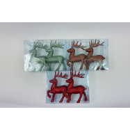 ФІГУРА ОЛЕНЬ  11,5 СМ ЧЕРВ - Фото