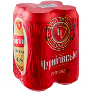 Пиво Чернігівське светлое 500мл*4шт 2л - Фото