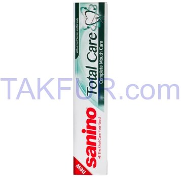 Паста зубная Sanino Комплексный уход 100мл - Фото