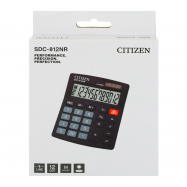 Калькулятор Citizen №SDC-812 1шт - Фото