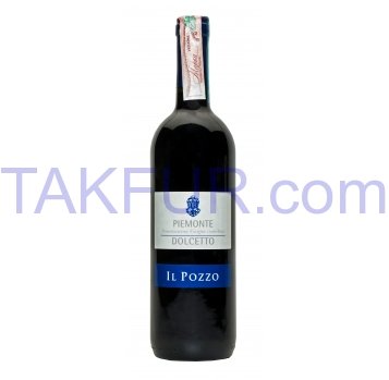 Вино IL Pozzo Dolcetto Piemonte полусухое красное 14% 750мл - Фото