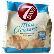 Мини круассаны 7Days с кремовой начинкой 60г - Фото