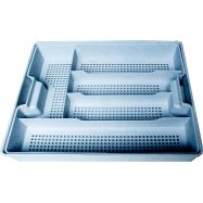 Лоток Hemoplast для столовых принадлежностей с поддоном - Фото