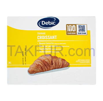 Масло Debic Croissant для круассанов 82% 2кг - Фото