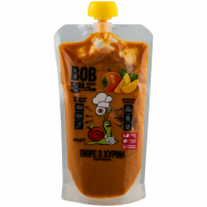 BOB SNAIL ФРУКТОВОЕ ПЮРЕ 400Г ХУРМА - Фото