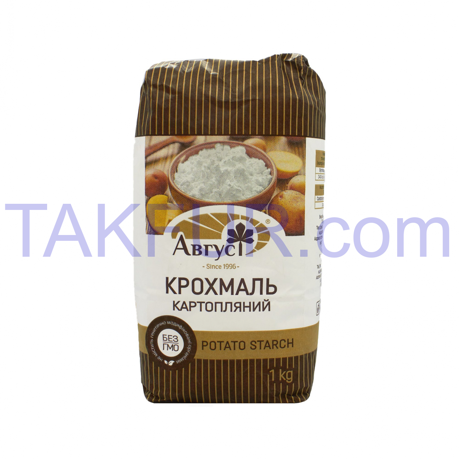 Крахмал Август картофельный 1кг купить онлайн с доставкой в офис или на ...