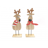 СТАТУЕТКА ОЛЕНЬ 30СМ В 2АС - Фото