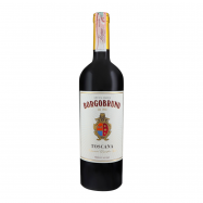 Вино Borgobruno Toscana Rosso красное полусухое 13.5% 0.75л - Фото