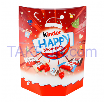 Набор конфет Kinder Happy Moments 184г - Фото
