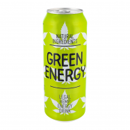 Напиток б/а Green Energy энергетический с/газ 0.5л - Фото