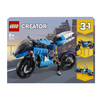 Конструктор Lego Creator Супермотоцикл №31114 для детей 1шт - Фото