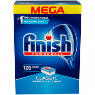 Таблетки для мытья посуды Finish Powerball Classic 120шт/уп - Фото