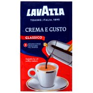 Кофе Lavazza Crema e Gusto натуральный жареный молотый 250г