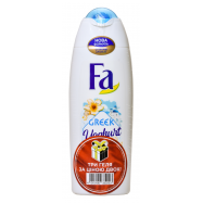 Набор Крем-гель для душа Fa 250г*2+1шт - Фото
