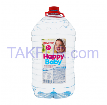 Вода питьевая Buvette Happy Baby д/детей н/газ 5л - Фото