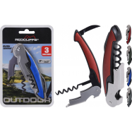 Відкривачка, кишенькова, 3 функції, 12см - Фото