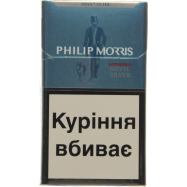 PHILIP MORRIS  НОВЕЛ CІЛЬВЕР СИГАРЕТИ - Фото