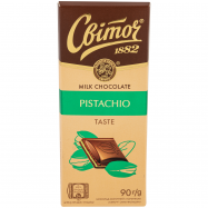 СВІТОЧ ШОКОЛАД МОЛ З ФІСТАШКА 90Г - Фото