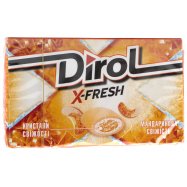 Жевательная резинка Dirol X-X-Fresh Мандарин Свеж б/сах 18г - Фото