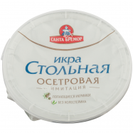 Икра осетровая Стольная Имитированная рыбная продукция 110г - Фото