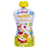 Пюре HiPP Hippis Яблоко-груша-банан от 4 месяцев 100г - Фото