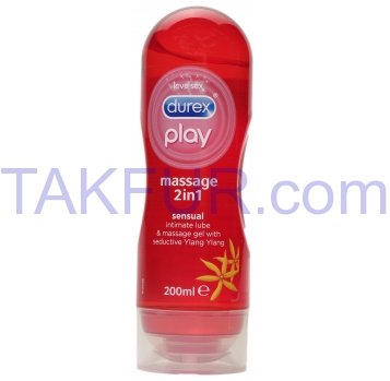 Интимная гель-смазка Durex Play Massage 2in1 sensual 200мл - Фото