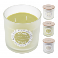 СВІЧКА АРОМА У/СКЛІ 10СМ В АС - Фото