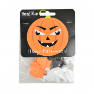 Набор декор.наклеек Yes! Fun c глиттером для Хэллоуина № 5 - Фото