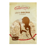 Крупа овсяная Сквирянка плющенная 500г - Фото