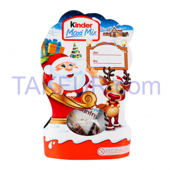 Набор конфет Kinder Maxi Mix 157г - Фото