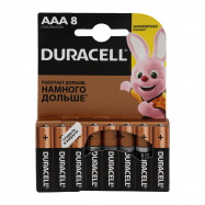 Батарейки Duracell AAА 1.5V LR03/MN2400 8шт/уп - Фото