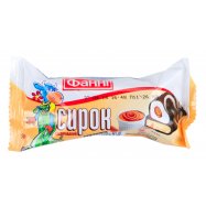 Сырок Фанні с молоком сгущенным глазиров на печенье 15% 50г - Фото