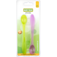 Ложки для кормл детские 4+ Baby Team 2шт - Фото