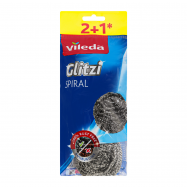 VILEDA МЕТАЛЕВИЙ ШКРЕБОК 2+1 - Фото