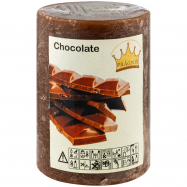 СВІЧКА Р ЦИЛІН 55Х8 СМ : ШОКОЛАД - Фото