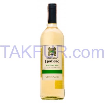 Вино Chevalier Laubrac Уайт Драй сухое белое 11% 0,75л - Фото