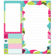 Блок бумаги с липким слоем, набор Color - Фото