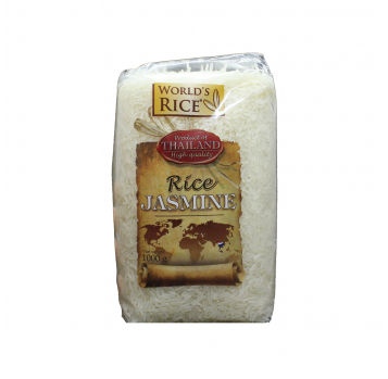 Рис жасмин World`s Rice 1кг - Фото