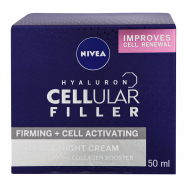 Крем для лица Nivea Hyaluron Cellular Filler ночной 50мл - Фото