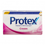 Мыло Protex Cream туалетное антибактериальное 90г - Фото