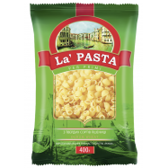 Изделия макаронные La Pasta Рожки трубчастые короткие 400г