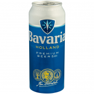 Пиво Bavaria Premium светлое фильтрованное 5% 0,5л ж/б - Фото